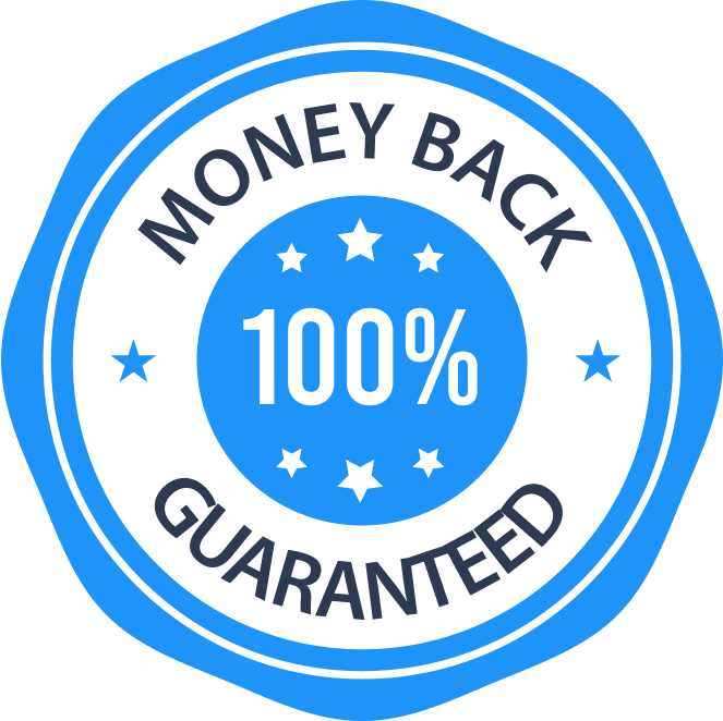 30-day money-back guarantee badge