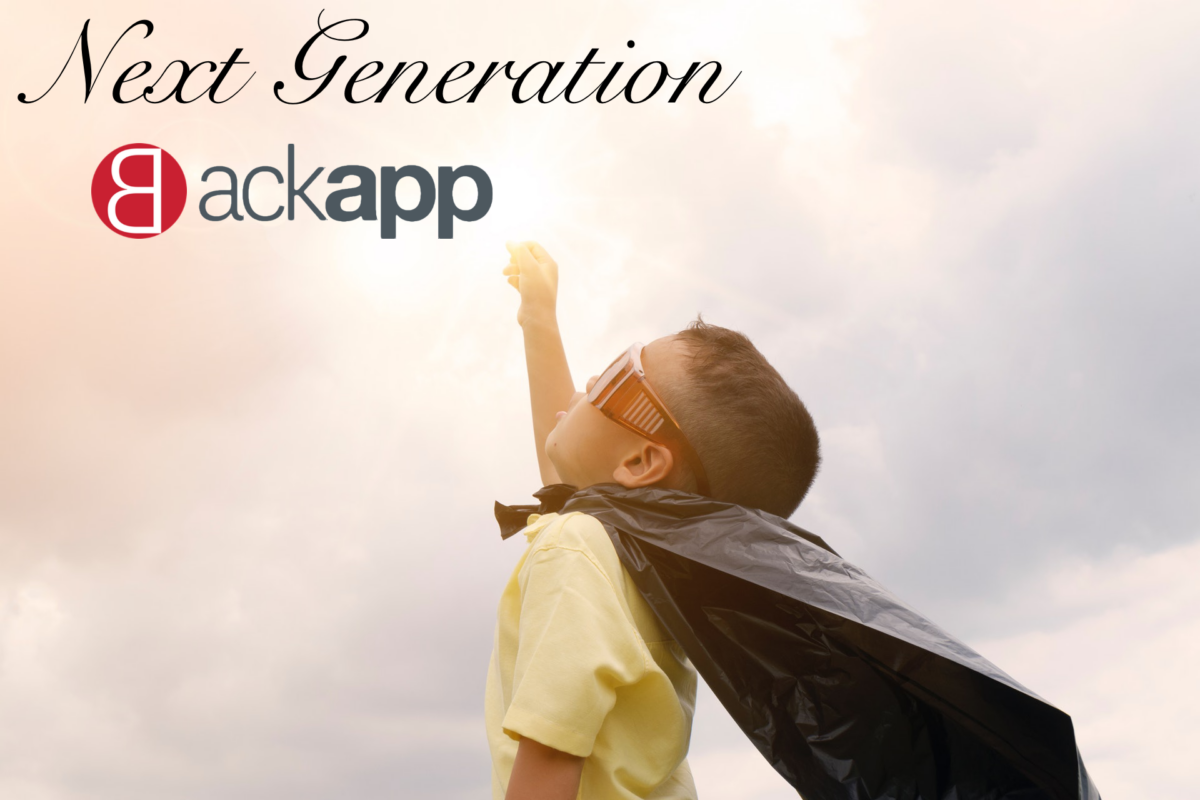 Next Generation Backapp product hero artwork